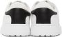 Salvatore Ferragamo White & Black Gancini Sneakers - Thumbnail 2
