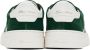 Santoni Green & White Double Buckle Sneakers - Thumbnail 2
