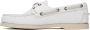 Sebago White Portland Martellato Boat Shoes - Thumbnail 3