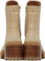 See by Chloé Beige Mahalia Ankle Boots - Thumbnail 2