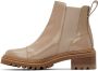 See by Chloé Beige Mallory Chelsea Boots - Thumbnail 3