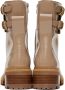 See by Chloé Beige Mallory Combat Boots - Thumbnail 2