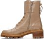 See by Chloé Beige Mallory Combat Boots - Thumbnail 3