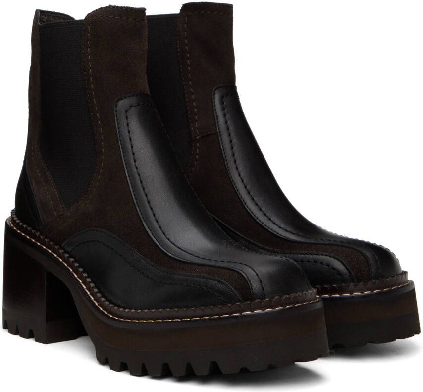 See by Chloé Black Dayna Boots