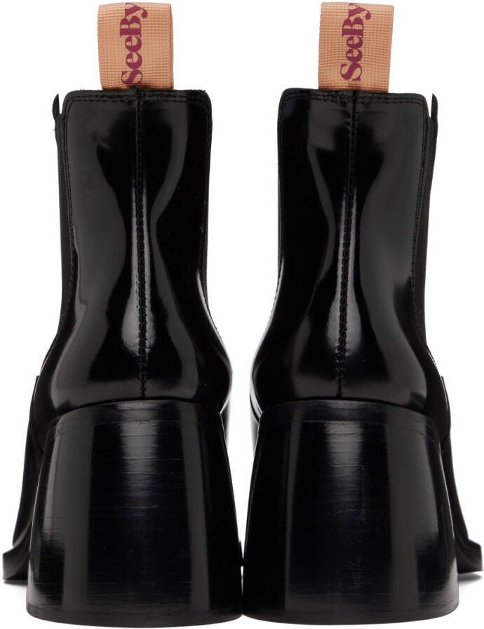 See by Chloé Black July Boots