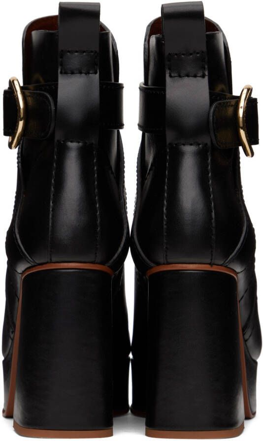 See by Chloé Black Lyna Boots