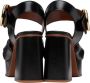 See by Chloé Black Lyna Heeled Sandals - Thumbnail 2