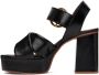 See by Chloé Black Lyna Heeled Sandals - Thumbnail 3