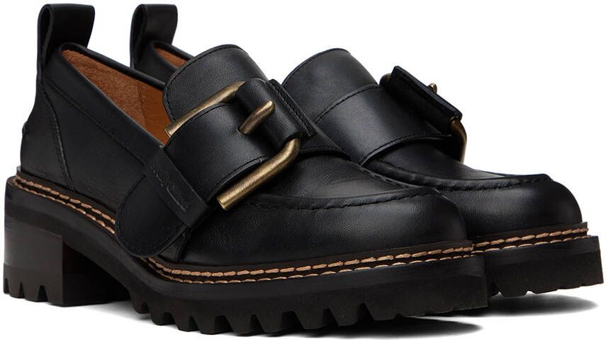 See by Chloé Black Wilow Loafers