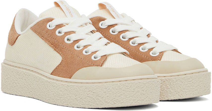 See by Chloé Brown & Off-White Sevy Sneakers