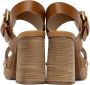 See by Chloé Brown Joline Heeled Sandals - Thumbnail 2