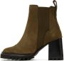 See by Chloé Khaki Mallory Ankle Boots - Thumbnail 3
