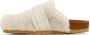 See by Chloé Off-White Gema Shearling Mules - Thumbnail 3