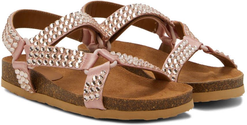 See by Chloé Pink Carey Sandals