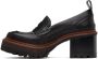 See by Chloé SSENSE Exclusive Black Mahalia Loafers - Thumbnail 3