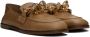 See by Chloé SSENSE Exclusive Brown Mahe Loafers - Thumbnail 4