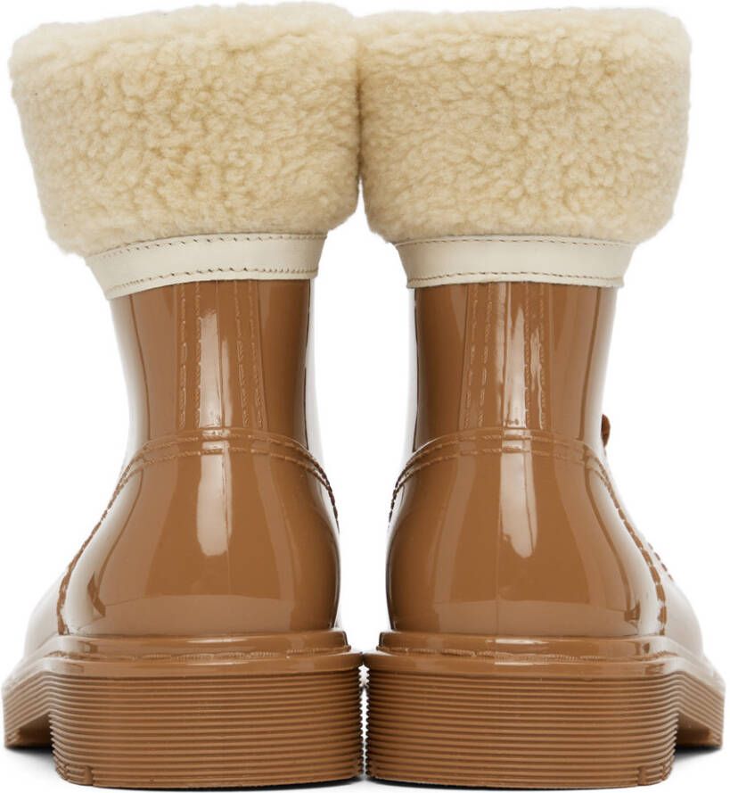 See by Chloé Tan Shearling Florrie Boots