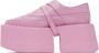 SHANG XIA SSENSE Exclusive Pink Superstack Oxfords - Thumbnail 3
