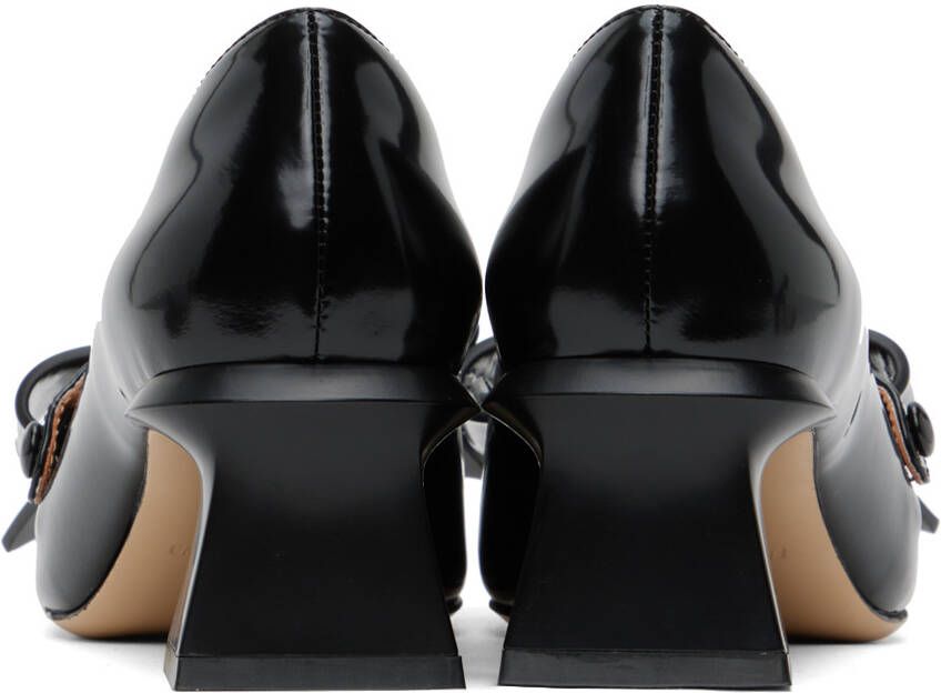 Shushu Tong Black Bow Heels