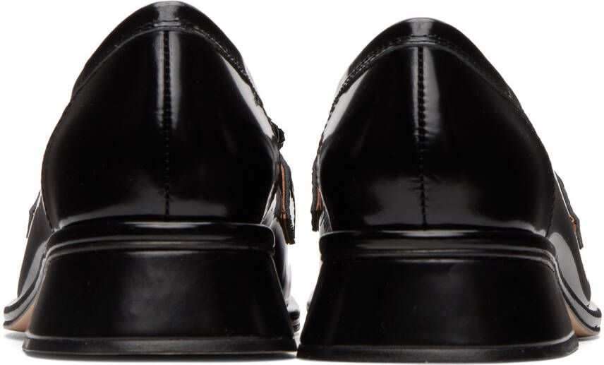 Shushu Tong Black Double Upper Loafers