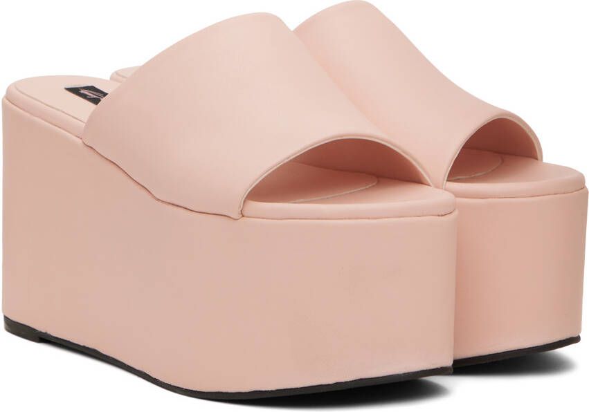Simon Miller Pink Tommy Edition Platform Sandals