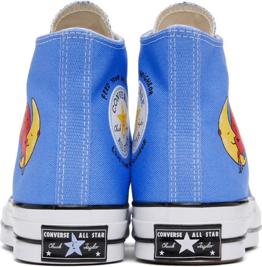 Sky High Farm Workwear Blue Converse Edition Chuck 70 High Top Sneakers
