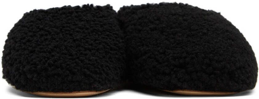 Sleeper Black Shearling Slippers