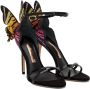 Sophia Webster Black Chiara Embellished Heeled Sandals - Thumbnail 4