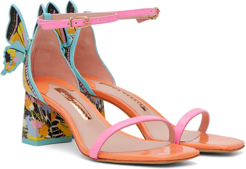 Sophia Webster Multicolor Chiara Heeled Sandals