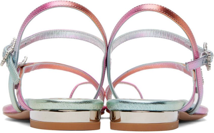 Sophia Webster Multicolor Venus Flat Sandals