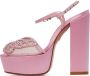 Sophia Webster Pink Farfalla Heeled Sandals - Thumbnail 3