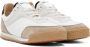 Spalwart White & Beige Pitch Low Sneakers - Thumbnail 4