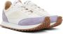 Spalwart White & Purple Tempo Sneakers - Thumbnail 4