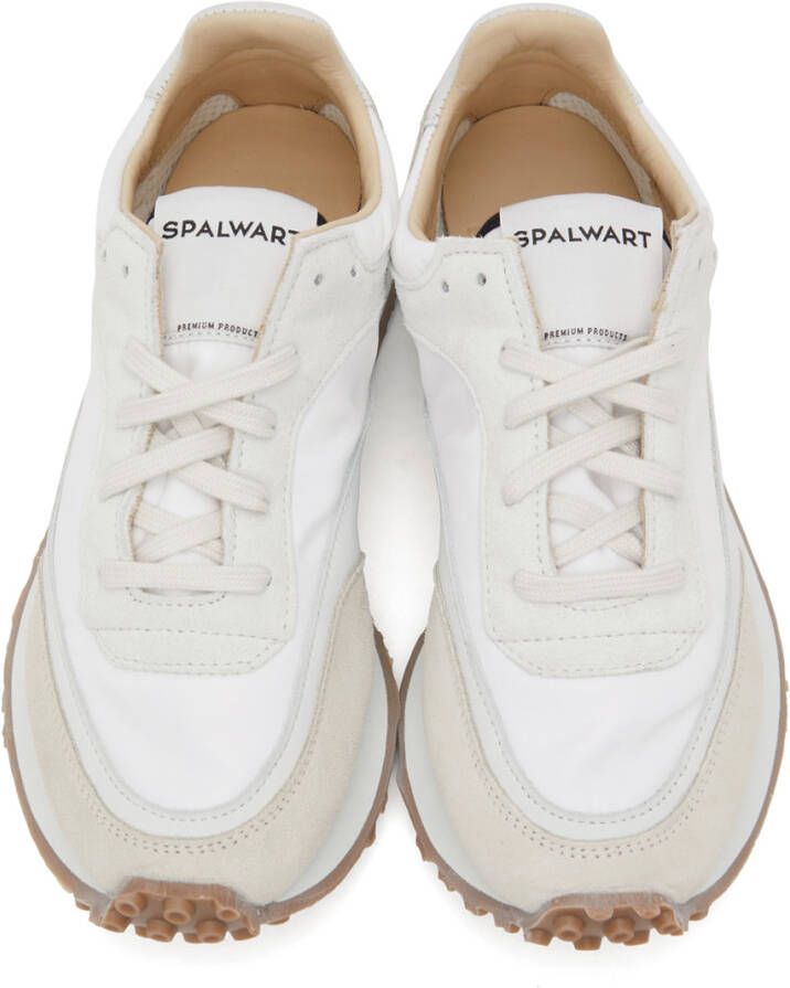 Spalwart White Tempo Low Sneakers