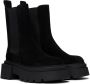 Sportmax Black Filovia Chelsea Boots - Thumbnail 4