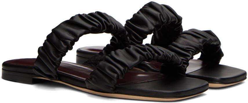 Staud Black Maya Sandals