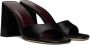 Staud Black Sloane Leather Heeled Sandals - Thumbnail 4