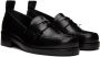 Stefan Cooke Black Leather Loafers - Thumbnail 4