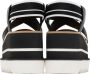 Stella McCartney Black & White Sneakelyse Platform Heeled Sandals - Thumbnail 2