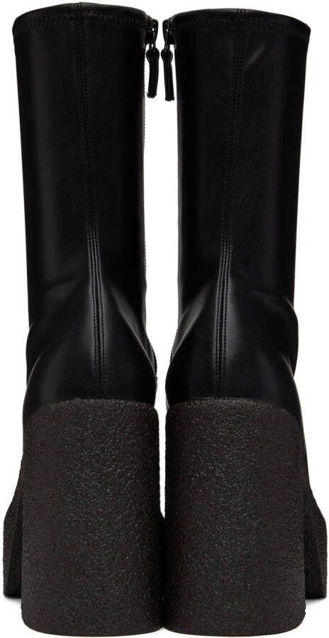Stella McCartney Black Chunky Boots
