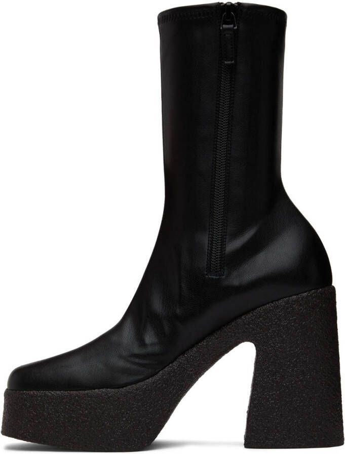 Stella McCartney Black Chunky Boots