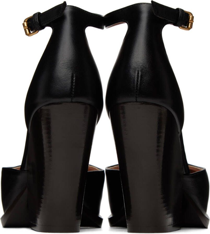 Stella McCartney Black Cowboy Heels