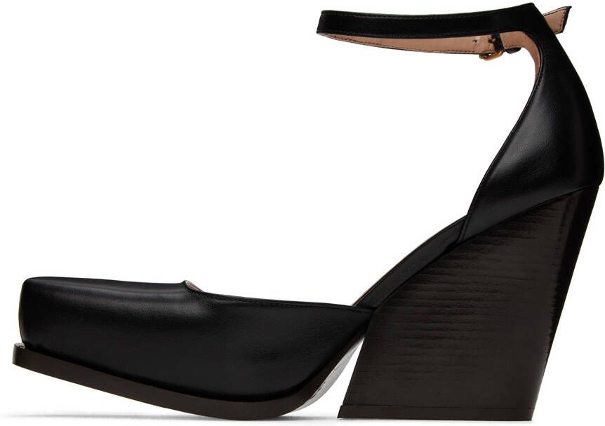 Stella McCartney Black Cowboy Heels