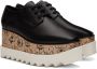 Stella McCartney Black Elyse Derbys - Thumbnail 4