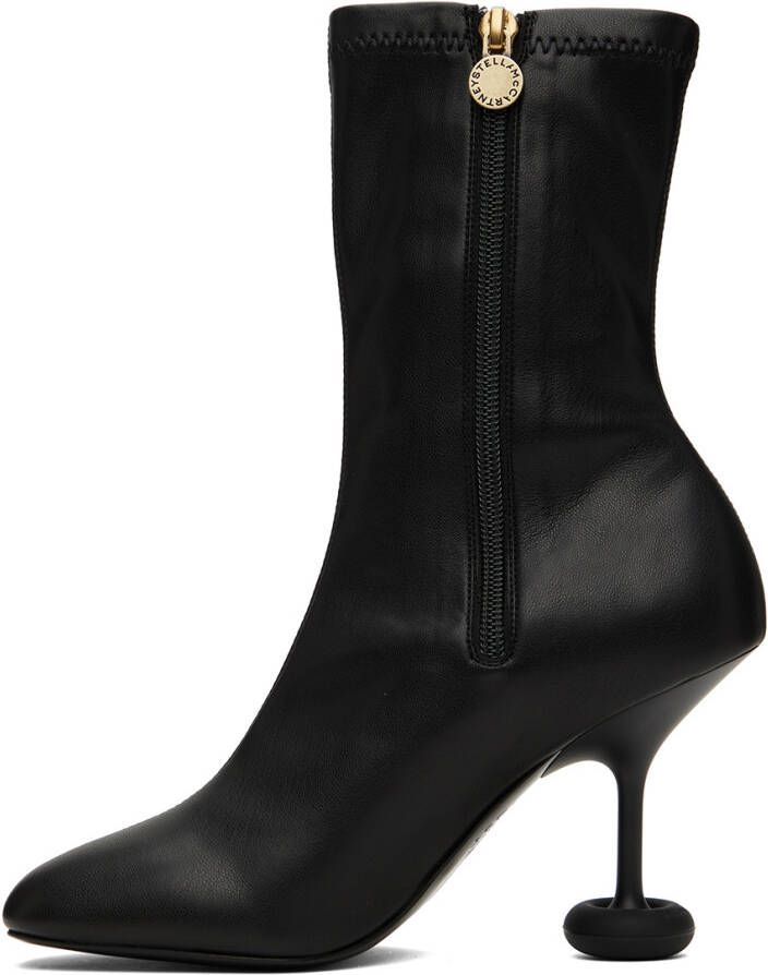 Stella McCartney Black Shroom Heel Boots