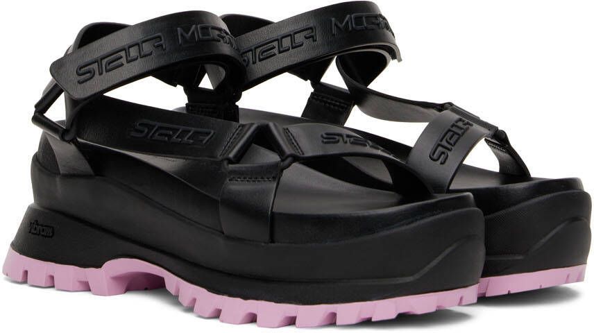 Stella McCartney Black Trace Sandals