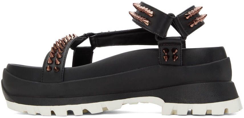 Stella McCartney Black Trace Sandals