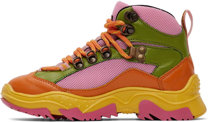 Stella McCartney Kids Multicolor Hiking Boots