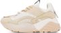 Stella McCartney Beige & White Eclypse Sneakers - Thumbnail 3