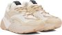 Stella McCartney Beige & White Eclypse Sneakers - Thumbnail 4